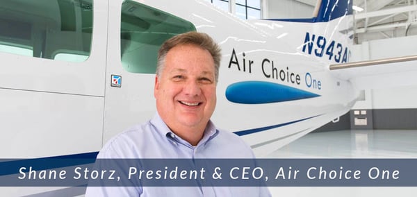 Air Choice One President & CEO Shane Storz