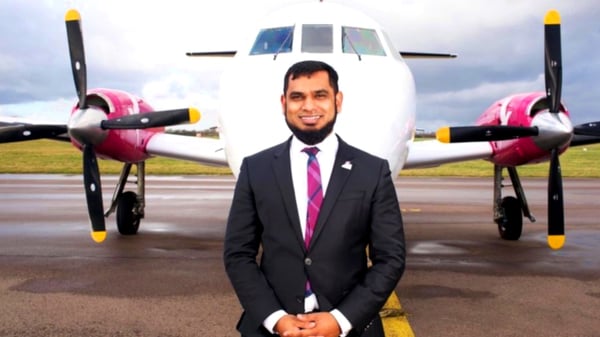 Firnas Airways' Founder & CEO, Kazi Shafiqur Rahman