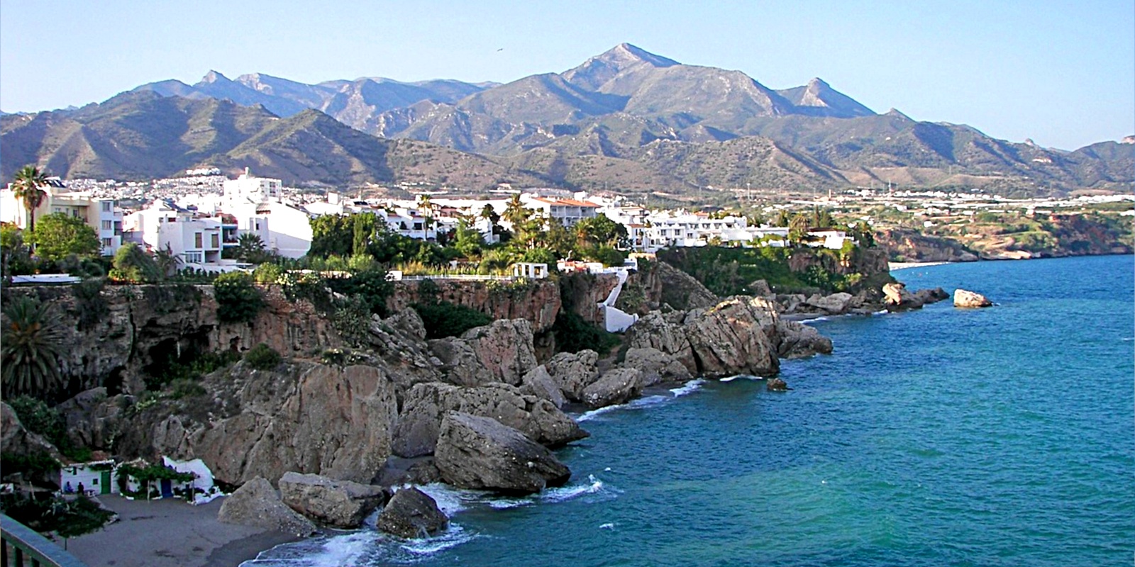 Nerja's seaside Balcón de Europa.